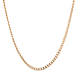 10kt Yellow Gold 16" 2mm Diamond Cut Curb Chain