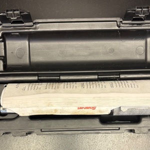SNAP-ON QD1R200 1/4" DRIVE ADJUSTABLE CLICK-TYPE TORQUE WRENCH W/ CASE & MANUAL