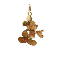10kt Yellow Gold Mickey Mouse Charm