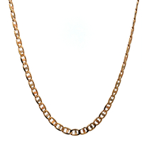 14kt Tri-Color 18" 3.25mm Mariner Link Chain 