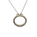 14kt White Gold .40ct tw Diamond Pendant With Chain 