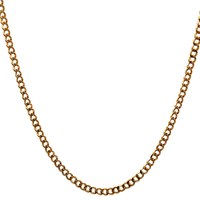 10kt Yellow Gold 23" 5.5mm Hollow Curb Link Chain 