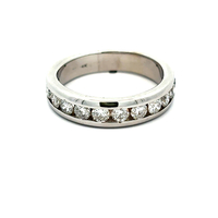 14kt White Gold 1.00cttw Diamond Band Ring