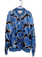 WWE Chalk Line Shawn Michael Blue/Black Satin Entrance Jacket