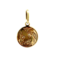 14kt Yellow Gold Religious Pendant