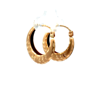 10kt Yellow Gold Hoop Earrings
