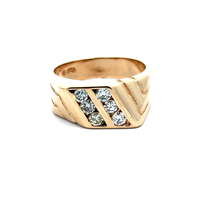 14kt Yellow Gold .80cttw Diamond Band Ring 