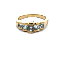 14kt Yellow Gold .75ct tw Diamond Ring