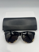 Saint Laurent SL 1 Black Acetate Oversized Square Sunglasses