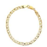 14kt Yellow Gold 8.5" 5.25mm Mariner Link Bracelet