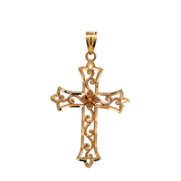 14kt Yellow Gold Cross Pendant