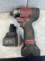MATCO TOOLS MCL1614HPID Brushless 1/4” Hex Impact Driver + 2 Battery