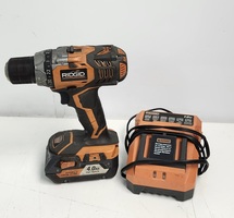 Ridgid R86008 18V Fuego 1/2" Cordless Drill Driver w/ 4.0Ah Battery & Charger