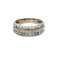 14kt White Gold 1.00cttw Diamond Band Ring