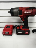 Bauer 20V Lithium Impact Wrench 1782C-B with battery and charger 
