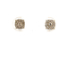 14kt White Gold .25ct tw Diamond Cluster Stud Earrings
