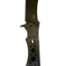 S-tec Cleaver Rugged Black Folding Knife 