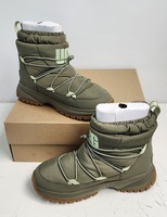 UGG Yose Puffer Mid Boots Women’s 12 Burnt Olive Waterproof Winter Snow Boot
