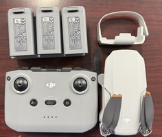 DJI Mini 2 SE MT2SD 12MP Camera Drone with RC231 Controller, Three Batteries