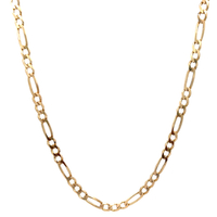 10kt Yellow Gold 24" 5mm Figaro Link Chain
