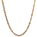 14kt Tri-Color Mariner 16" 3mm Chain