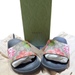 Gucci Supreme Blooms Floral Slides Size 10