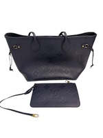 Louis Vuitton Neverfull MM Monogram Empreinte Leather Tote Bag