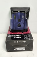 Nikon Sportstar Zoom 8-24x25 Compact Binoculars Blue with Case & Box