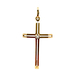 14kt Yellow Gold Diamond Cross Pendant