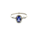 14kt White Gold .15ct tw Diamond & Tanzanite Ring