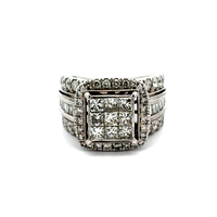 10kt White Gold 2.00ct tw Diamond Ring