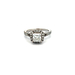 14kt White Gold Solitaire Ring 2.50ct tw Lab Grown Princess Cut Diamond