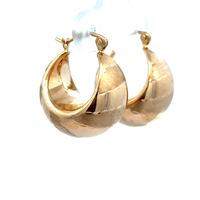 18kt Yellow Gold Huggie Earrings 