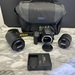 Nikon D3500 DSLR Camera with 18-55mm and 70-300mm Lenses - Black