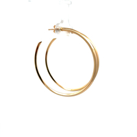 14kt Yellow Gold Hoop Earrings