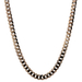 14kt White Gold 24" 5.25mm Cuban Link Chain  