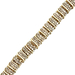 14kt Yellow Gold 7" 13.5mm 10.00ct tw Diamond Bracelet