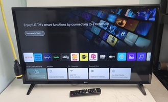 LG 32LM577BZUA 32” HD Smart TV with Remote – Tested & Working