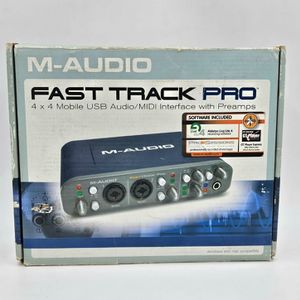M-Audio Fast Track Pro 24-Bit / 96 kHz USB Audio + MIDI Interface