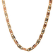 14kt Tri-Color 24" 5mm Mariner Link Chain