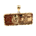 10kt Yellow Gold Money Pendant 