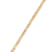 14kt Tri-Color 8" 3.5mm Mariner Link Bracelet 