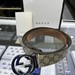 authentic Gucci GG Canvas Belt Used, With Box