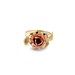 14kt Two Tone Rose Ring