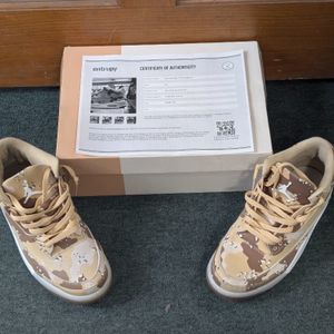 Nike Air Jordan 3 Retro Desert Camo 50 – Size 11 – Limited Edition
