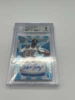 2018-19 Panini Spectra Radiant Signatures Neon Blue Walt Frazier