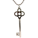 Tiffany & Co. Crown Key Pendant With 34" Bead Chain