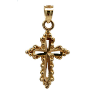 10kt Yellow Gold Cross Pendant