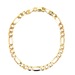 10kt Yellow Gold 8" 5.25mm Figaro Link Bracelet