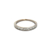 14kt White Gold .30ct tw Diamond Band Ring
